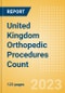 United Kingdom (UK) Orthopedic Procedures Count by Segments (Arthroscopy Procedures, Cranio Maxillofacial Fixation (CMF) Procedures, Hip Replacement Procedures and Others) and Forecast, 2015-2030 - Product Thumbnail Image