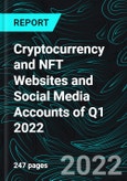 Cryptocurrency and NFT Websites and Social Media Accounts of Q1 2022- Product Image