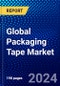 Global Packaging Tape Market (2023-2028) by Product, Type, Material, Mechanism, Printing Ink, End-Users, and Geography, Competitive Analysis, Impact of Covid-19, Impact of Economic Slowdown & Impending Recession with Ansoff Analysis - Product Image