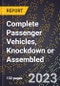 2023 Global Forecast for Complete Passenger Vehicles, Knockdown or Assembled (Including Passenger Car and Military Automobiles) (2024-2029 Outlook)- Manufacturing & Markets Report - Product Thumbnail Image