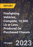 2023 Global Forecast for Firefighting Vehicles, Complete, 19,500 Lb or Less, Produced On Purchased Chassis (2024-2029 Outlook)- Manufacturing & Markets Report- Product Image
