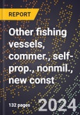2024 Global Forecast for Other Fishing Vessels, Commer., Self-prop., Nonmil., New Const. (2025-2030 Outlook)-Manufacturing & Markets Report- Product Image