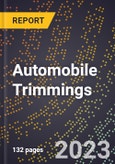 2023 Global Forecast for Automobile Trimmings (2024-2029 Outlook)- Manufacturing & Markets Report- Product Image