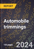 2023 Global Forecast for Automobile Trimmings (2024-2029 Outlook)- Manufacturing & Markets Report- Product Image