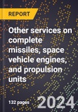 2024 Global Forecast for Other Services On Complete Missiles, Space Vehicle Engines, and Propulsion Units (2025-2030 Outlook)-Manufacturing & Markets Report- Product Image