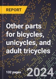 2023 Global Forecast for Other Parts for Bicycles, Unicycles, and Adult Tricycles (2024-2029 Outlook)- Manufacturing & Markets Report- Product Image