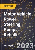 2023 Global Forecast for Motor Vehicle Power Steering Pumps, Rebuilt (2024-2029 Outlook)- Manufacturing & Markets Report- Product Image