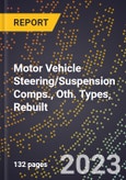 2023 Global Forecast for Motor Vehicle Steering/Suspension Comps., Oth. Types, Rebuilt (2024-2029 Outlook)- Manufacturing & Markets Report- Product Image