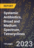 2023 Global Forecast for Systemic Antibiotics, Broad and Medium Spectrum, Tetracyclines (2024-2029 Outlook)- Manufacturing & Markets Report- Product Image