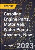 2023 Global Forecast for Gasoline Engine Parts, Motor Veh., Water Pump Assemb., New (2024-2029 Outlook)- Manufacturing & Markets Report- Product Image