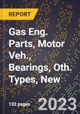 2023 Global Forecast for Gas Eng. Parts, Motor Veh., Bearings (Halves), Oth. Types, New (2024-2029 Outlook)- Manufacturing & Markets Report- Product Image