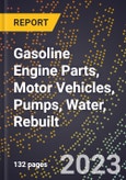 2023 Global Forecast for Gasoline Engine Parts, Motor Vehicles, Pumps, Water, Rebuilt (2024-2029 Outlook)- Manufacturing & Markets Report- Product Image