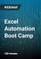 3-Hour Virtual Seminar on Excel Automation Boot Camp: Top Ten Excel Functions, Lookup Functions (VLOOKUP, HLOOKUP, MATCH, INDEX), Basics of Excel Macros with an Introduction to VBA - Webinar - Product Thumbnail Image