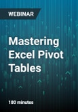 3-Hour Virtual Seminar on Mastering Excel Pivot Tables - Webinar- Product Image