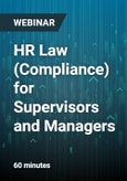 HR Law (Compliance) for Supervisors and Managers - Webinar- Product Image