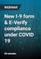 New I-9 form & E-Verify compliance under COVID 19 - Webinar - Product Thumbnail Image