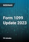 Form 1099 Update 2023: Latest Forms, Rules and Reporting Regulations - Webinar - Product Thumbnail Image
