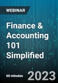 Finance & Accounting 101 Simplified - Webinar (Recorded)- Product Image