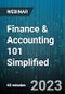 Finance & Accounting 101 Simplified - Webinar (Recorded) - Product Thumbnail Image