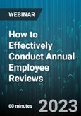How to Effectively Conduct Annual Employee Reviews - Webinar (Recorded)- Product Image