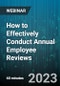How to Effectively Conduct Annual Employee Reviews - Webinar (Recorded) - Product Image