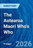 The Aotearoa Maori Who's Who- Product Image