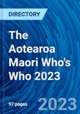 The Aotearoa Maori Who's Who 2023- Product Image