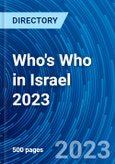 Who's Who in Israel 2023- Product Image