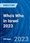 Who's Who in Israel 2023 - Product Thumbnail Image