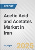 Acetic Acid and Acetates Market in Iran: Business Report 2025- Product Image