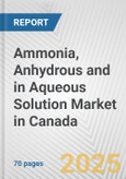 Ammonia, Anhydrous And In Aqueous Solution Market in Canada: Business Report 2024- Product Image