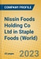 Nissin Foods Holding Co Ltd in Staple Foods (World) - Product Thumbnail Image