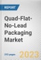 Quad-Flat-No-Lead Packaging Market By Type, By Moulding Method, By Terminal Pads, By Industry Vertical: Global Opportunity Analysis and Industry Forecast, 2021-2031 - Product Image