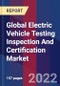 Global Electric Vehicle Testing Inspection And Certification Market Size, Share, Growth Analysis, By Product, By Sourcing, By Application - Industry Forecast 2022-2028 - Product Image