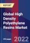 Global High Density Polyethylene Resins Market Size, Share, Growth Analysis, By Product Type, By Application, By End-User - Industry Forecast 2022-2028 - Product Image