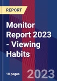 Monitor Report 2023 - Viewing Habits- Product Image