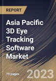 Asia Pacific 3D Eye Tracking Software Market Size, Share & Industry Trends Analysis Report By Type, By Application, By Industry, By Country and Growth Forecast, 2022 - 2028- Product Image