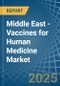 Middle East - Vaccines for Human Medicine - Market Analysis, forecast, Size, Trends and Insights - Product Thumbnail Image