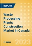 Waste Processing Plants Construction Market in Canada - Market Size and Forecasts to 2026 (including New Construction, Repair and Maintenance, Refurbishment and Demolition and Materials, Equipment and Services costs)- Product Image