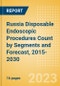 Russia Disposable Endoscopic Procedures Count by Segments (Procedures Performed Using Disposable Laryngoscopes, Esophagoscopes, Duodenoscopes, Bronchoscopes, Ureteroscopes and Others) and Forecast, 2015-2030 - Product Thumbnail Image
