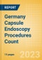 Germany Capsule Endoscopy Procedures Count by Segments (Capsule Endoscopy Procedures for Obscure Gastrointestinal Bleeding, Barrett's Esophagus, Inflammatory Bowel Disease (IBD) and Other Indications) and Forecast, 2015-2030 - Product Thumbnail Image