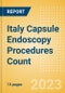Italy Capsule Endoscopy Procedures Count by Segments (Capsule Endoscopy Procedures for Obscure Gastrointestinal Bleeding, Barrett's Esophagus, Inflammatory Bowel Disease (IBD) and Other Indications) and Forecast, 2015-2030 - Product Thumbnail Image