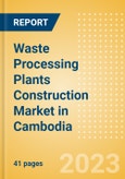 Waste Processing Plants Construction Market in Cambodia - Market Size and Forecasts to 2026 (including New Construction, Repair and Maintenance, Refurbishment and Demolition and Materials, Equipment and Services costs)- Product Image