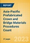 Asia-Pacific (APAC) Prefabricated Crown and Bridge Materials Procedures Count by Segments (Permanent Crowns and Permanent Bridges) and Forecast, 2015-2030 - Product Image