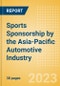 Sports Sponsorship by the Asia-Pacific (APAC) Automotive Industry - Analysing the Trends, Biggest Brands and Spenders, Deals, Product Category Breakdown and Case Studies - Product Thumbnail Image
