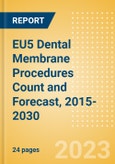 EU5 Dental Membrane Procedures Count and Forecast, 2015-2030- Product Image