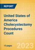 United States of America (USA) Cholecystectomy Procedures Count by Segments (Robotic Cholecystectomy Procedures and Non-Robotic Cholecystectomy Procedures) and Forecast, 2015-2030- Product Image