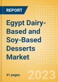 Egypt Dairy-Based and Soy-Based Desserts (Dairy and Soy Food) Market Size, Growth and Forecast Analytics, 2021-2026- Product Image