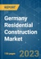 Germany Residential Construction Market - Growth, Trends, COVID-19 Impact, and Forecasts (2023-2028) - Product Thumbnail Image