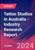 Tattoo Studios in Australia - Industry Research Report- Product Image